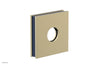 Square Flange with "Navy Blue" Accent 3-722
