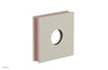 Square Flange with "Pink" Accent 3-722