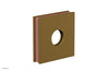 Square Flange with "Pink" Accent 3-722