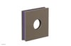 Square Flange with "Purple" Accent 3-722