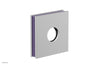 Square Flange with "Purple" Accent 3-722