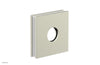 Square Flange with "White" Accent 3-722