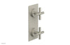 TRANSITION - 3/4" Thermostatic Valve with Volume Control or Diverter, Cross Handles 4-012