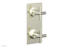 TRANSITION - 1/2" Thermostatic Valve with Volume Control or Diverter, Cross Handles 4-012