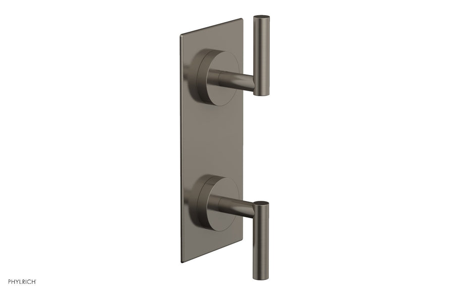 TRANSITION - 3/4" Thermostatic Valve with Volume Control or Diverter, Lever Handles 4-013