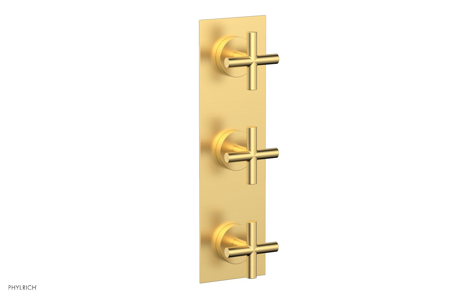 TRANSITION - 3/4" Thermostatic Valve with Two Volume Control, Cross Handles 4-029