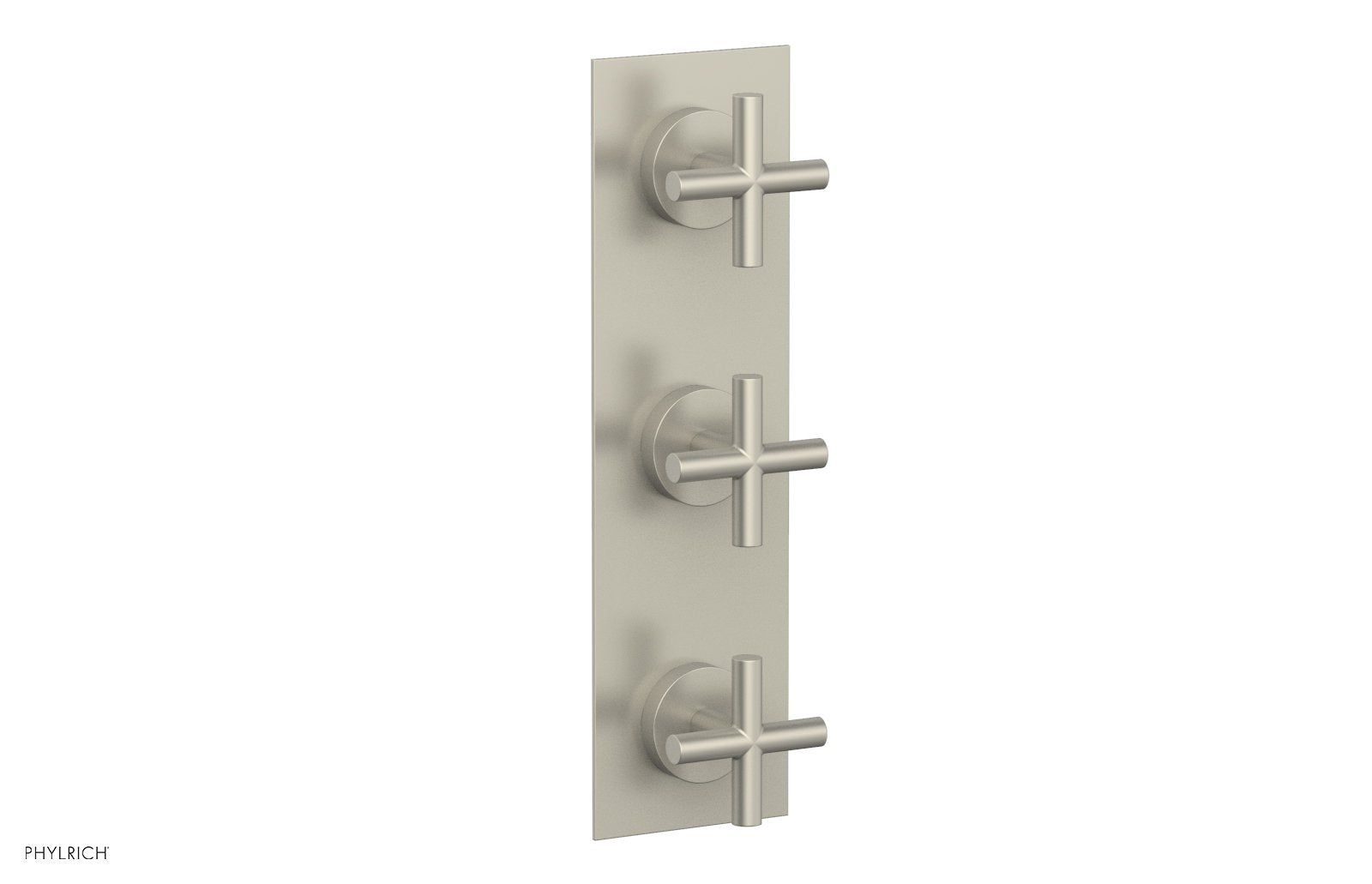 TRANSITION - 3/4" Thermostatic Valve with Two Volume Control, Cross Handles 4-029
