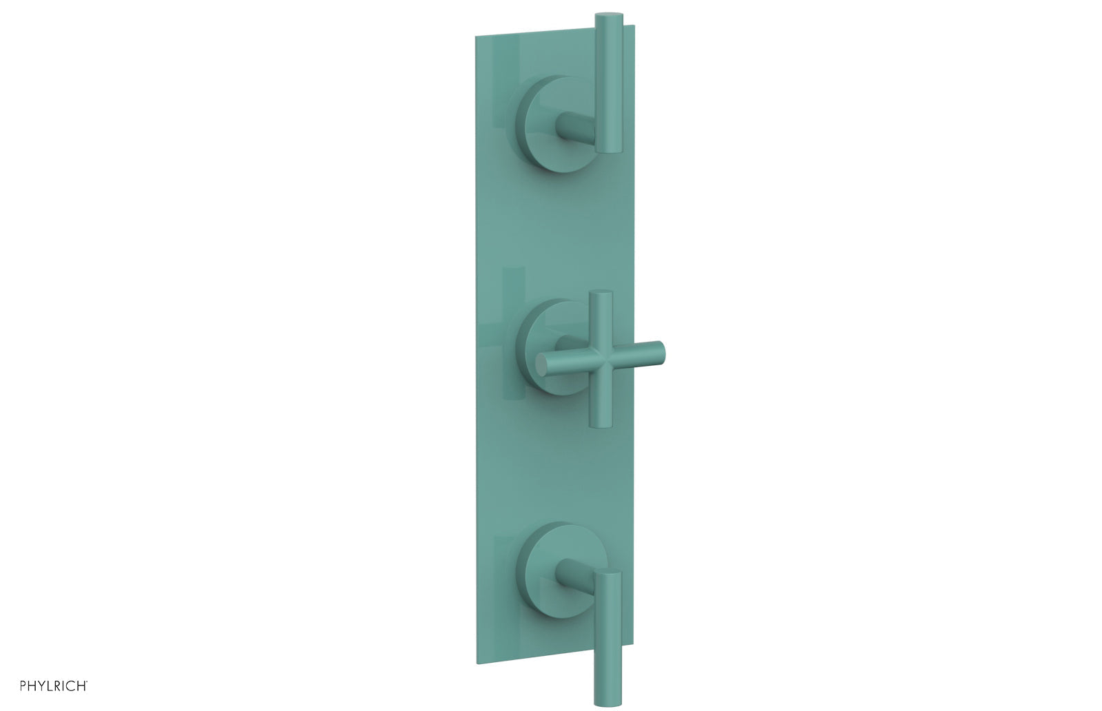 TRANSITION - 3/4" Thermostatic Valve with Two Volume Control, Lever Handles 4-030