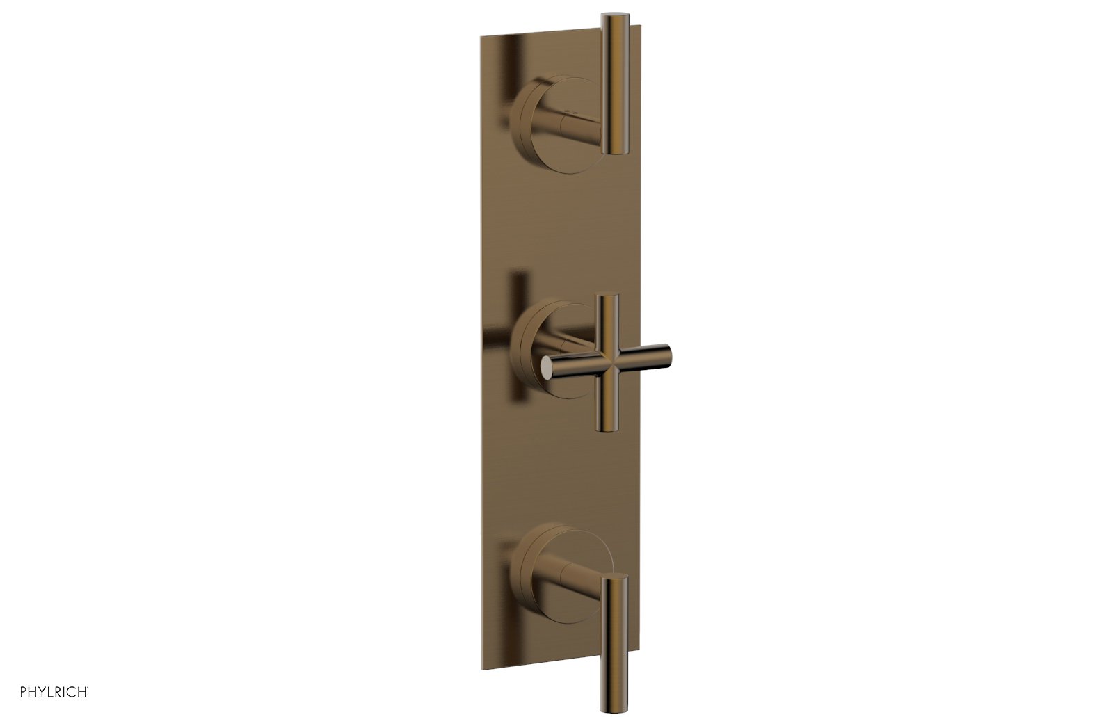 TRANSITION - 3/4" Thermostatic Valve with Two Volume Control, Lever Handles 4-030