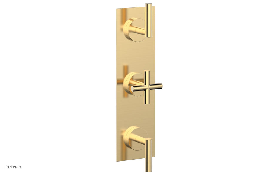 TRANSITION - 1/2" Thermostatic Valve with Two Volume Control, Lever Handles 4-030