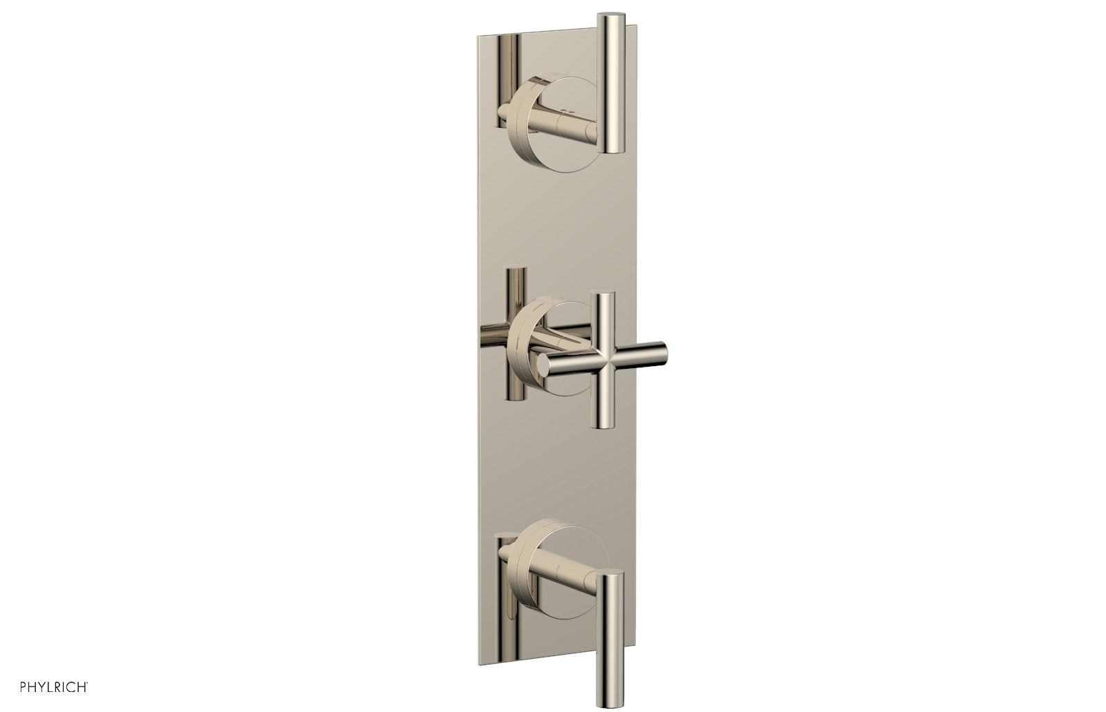 TRANSITION - 3/4" Thermostatic Valve with Two Volume Control, Lever Handles 4-030