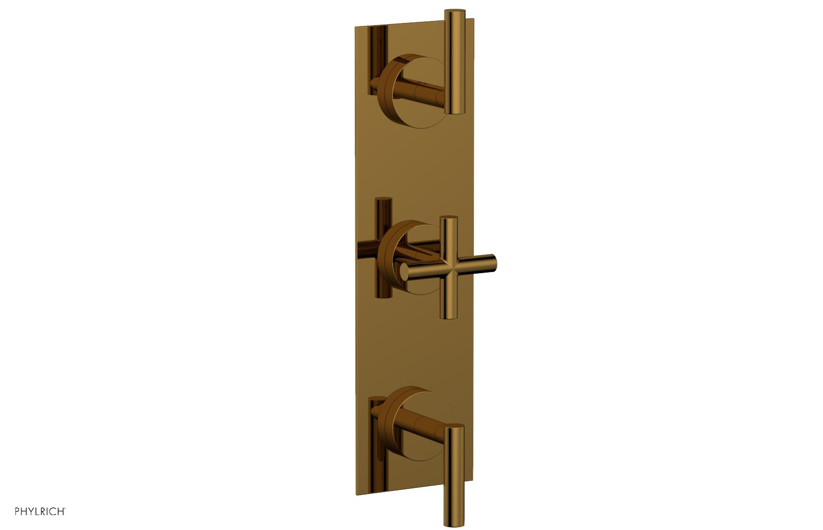 TRANSITION - 1/2" Thermostatic Valve with Two Volume Control, Lever Handles 4-030