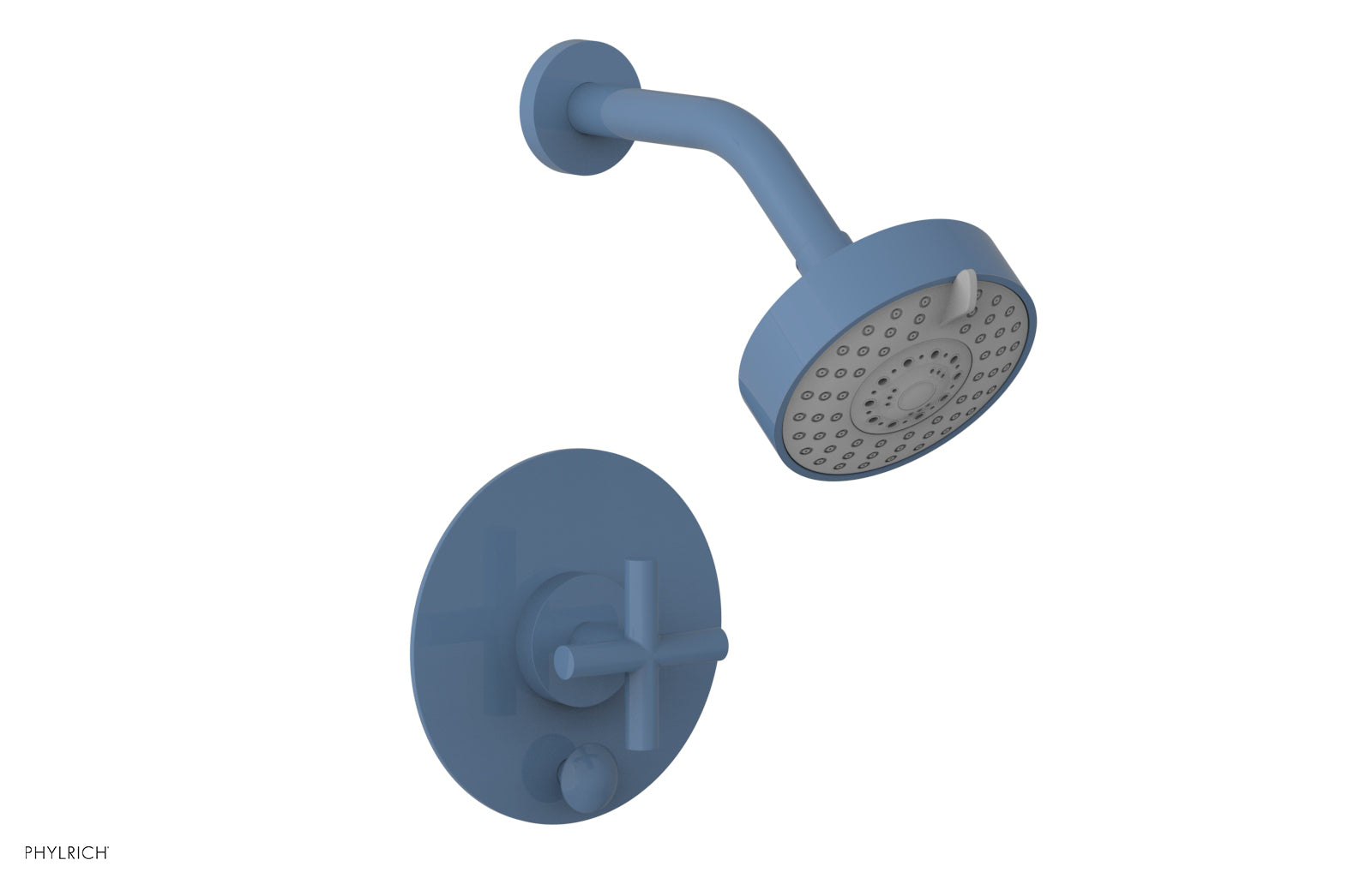 TRANSITION - Pressure Balance Shower and Diverter Set (Less Spout), Cross Handle 4-087