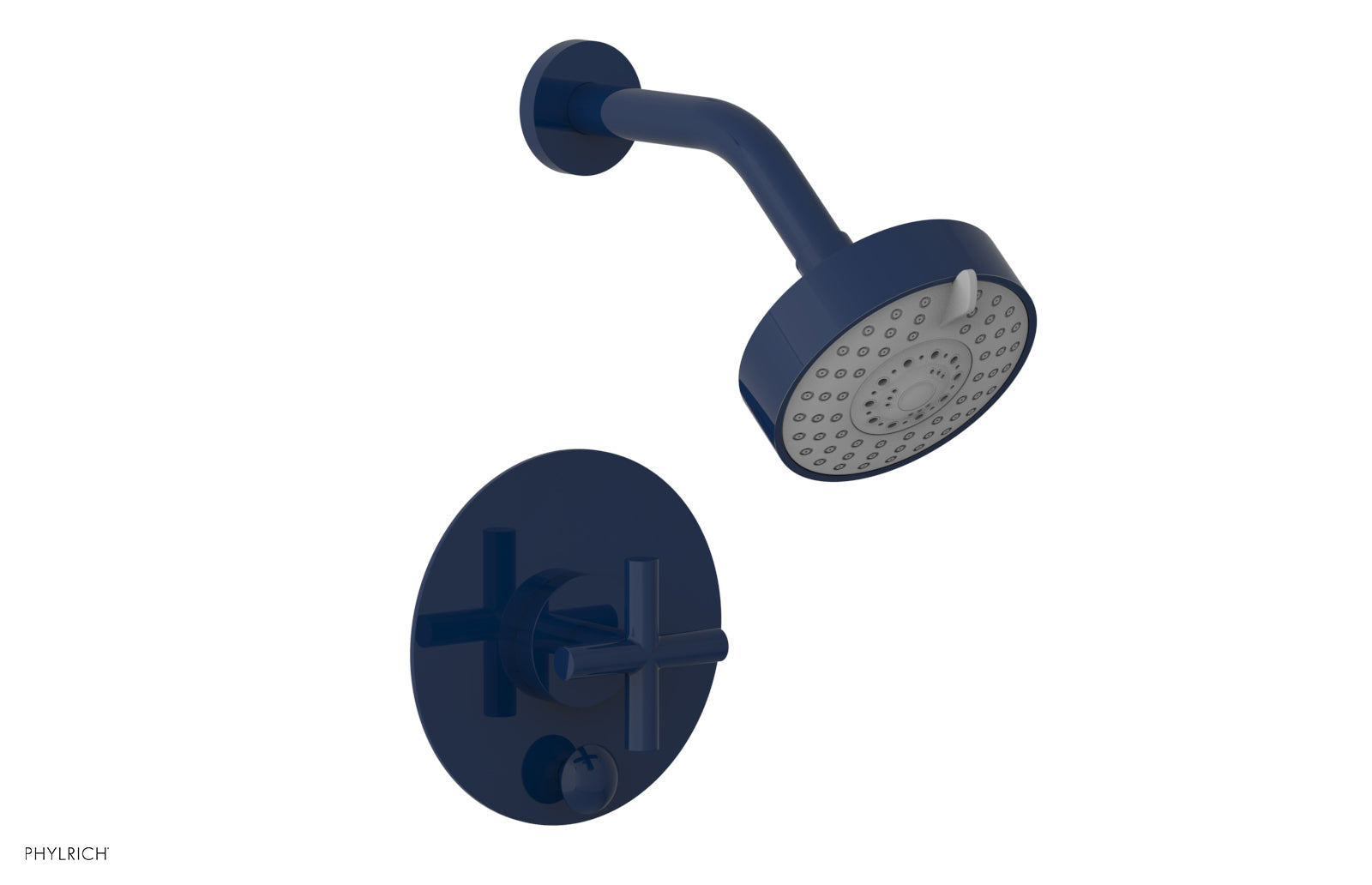 TRANSITION - Pressure Balance Shower and Diverter Set (Less Spout), Cross Handle 4-087