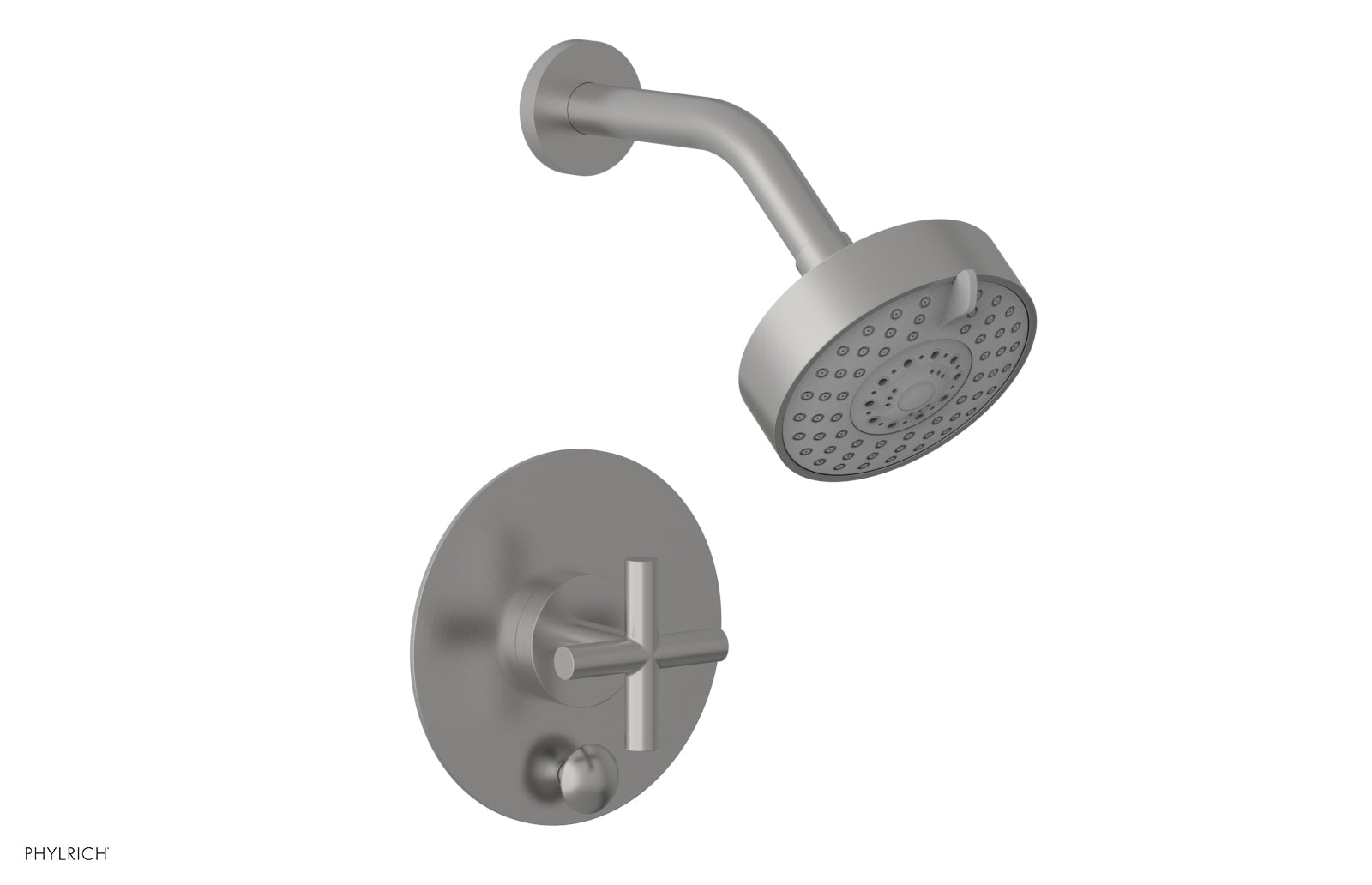 TRANSITION - Pressure Balance Shower and Diverter Set (Less Spout), Cross Handle 4-087
