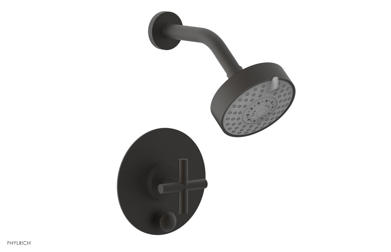 TRANSITION - Pressure Balance Shower and Diverter Set (Less Spout), Cross Handle 4-087