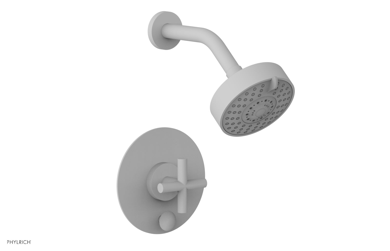 TRANSITION - Pressure Balance Shower and Diverter Set (Less Spout), Cross Handle 4-087