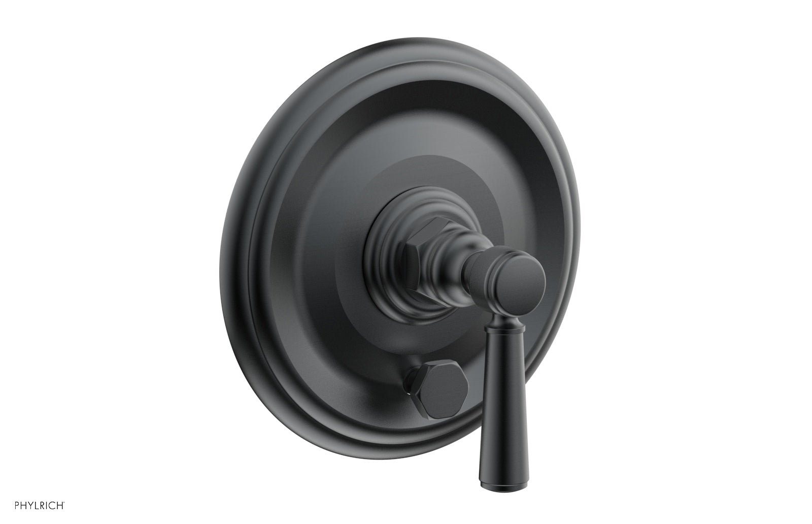 HEX TRADITIONAL Pressure Balance Shower Plate with Diverter and Handle Trim Set 4-096