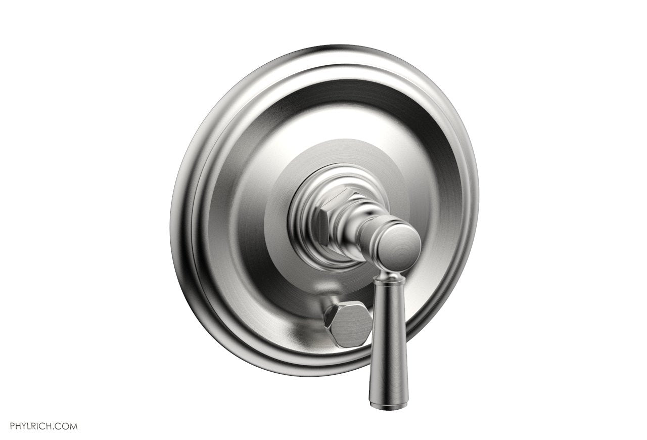 HEX TRADITIONAL Pressure Balance Shower Plate with Diverter and Handle Trim Set 4-096