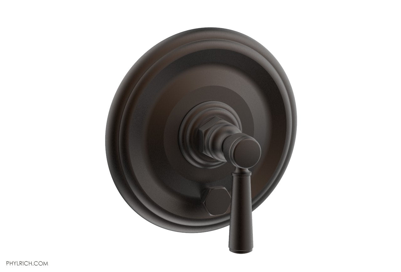 HEX TRADITIONAL Pressure Balance Shower Plate with Diverter and Handle Trim Set 4-096