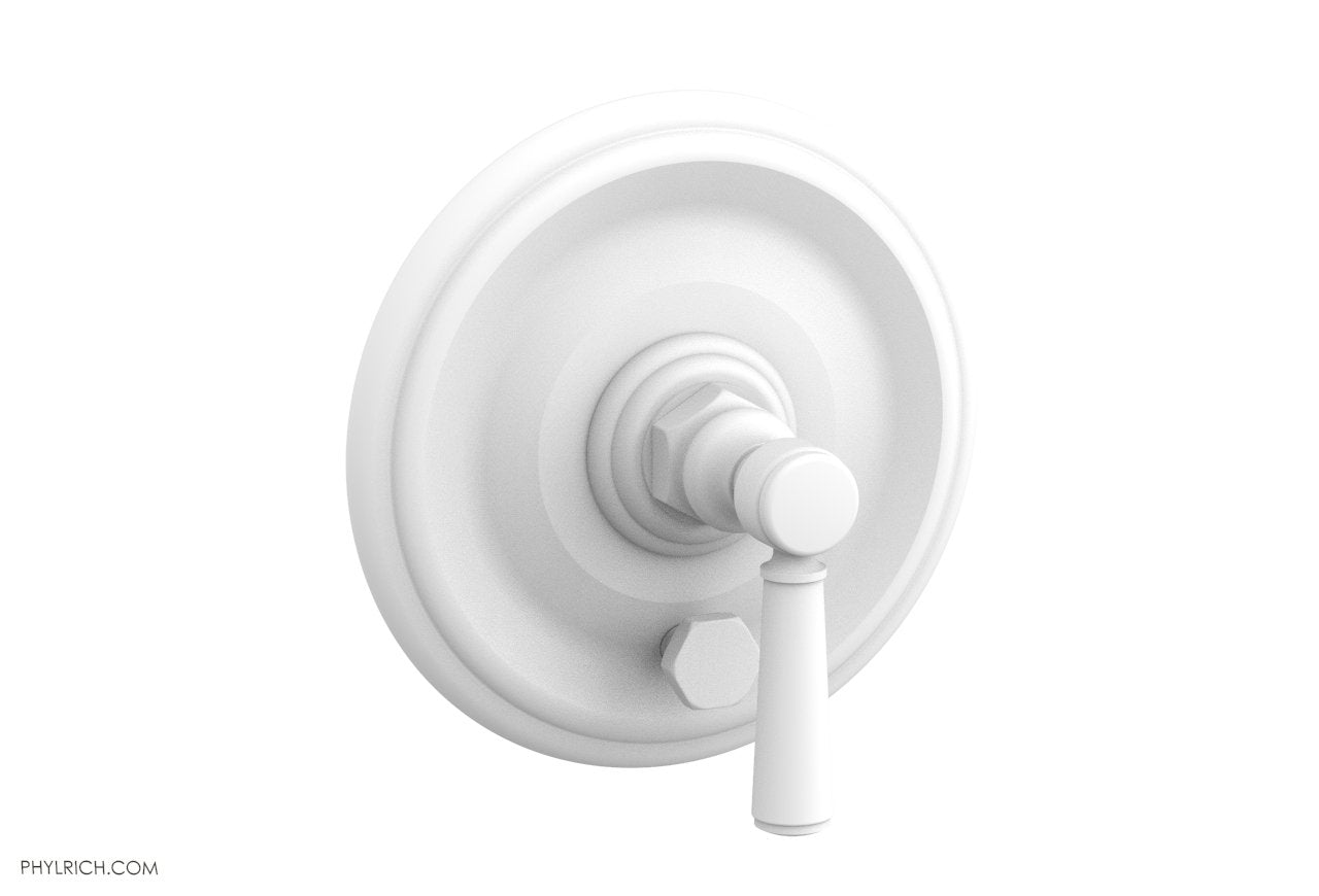 HEX TRADITIONAL Pressure Balance Shower Plate with Diverter and Handle Trim Set 4-096