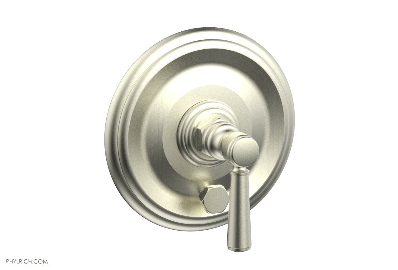 HEX TRADITIONAL Pressure Balance Shower Plate with Diverter and Handle Trim Set 4-096