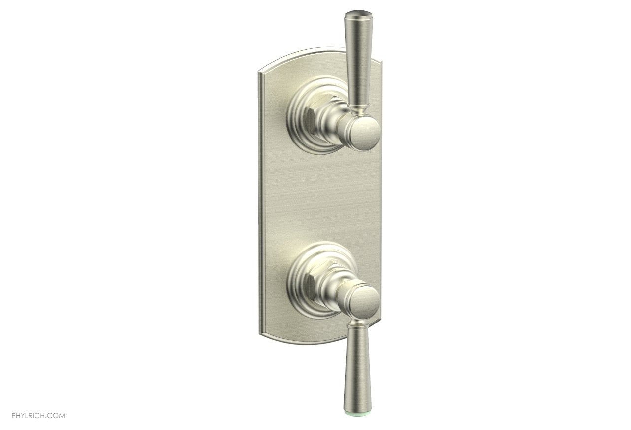 HEX TRADITIONAL 1/2" Thermostatic Valve with Volume Control or Diverter Lever Handles 4-100