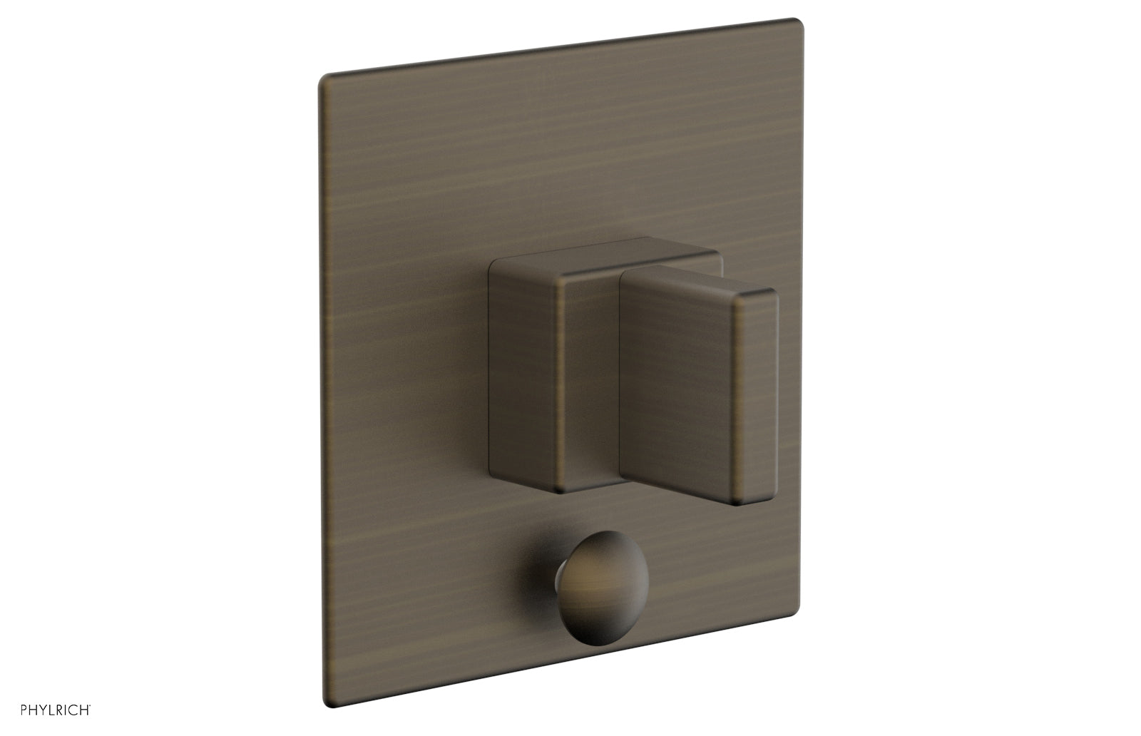 MIX Pressure Balance Shower Plate with Diverter and Handle Trim Set - Blade Handle 4-107