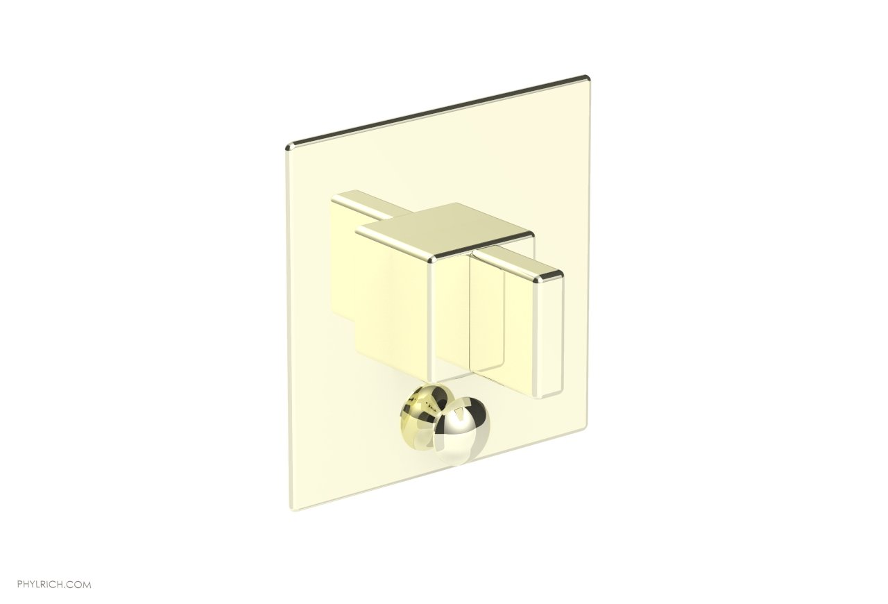 MIX Pressure Balance Shower Plate with Diverter and Handle Trim Set - Blade Handle 4-107