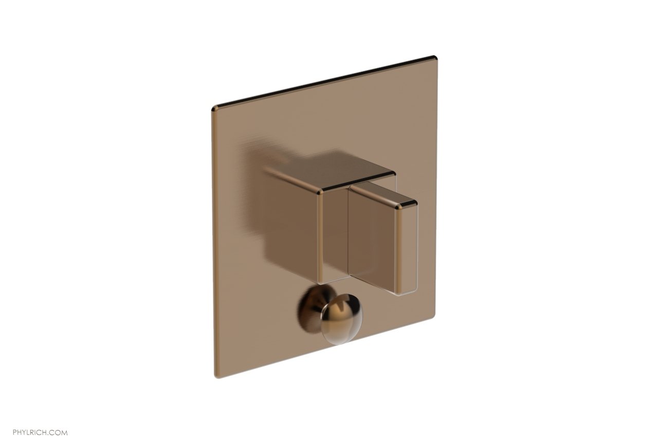 MIX Pressure Balance Shower Plate with Diverter and Handle Trim Set - Blade Handle 4-107