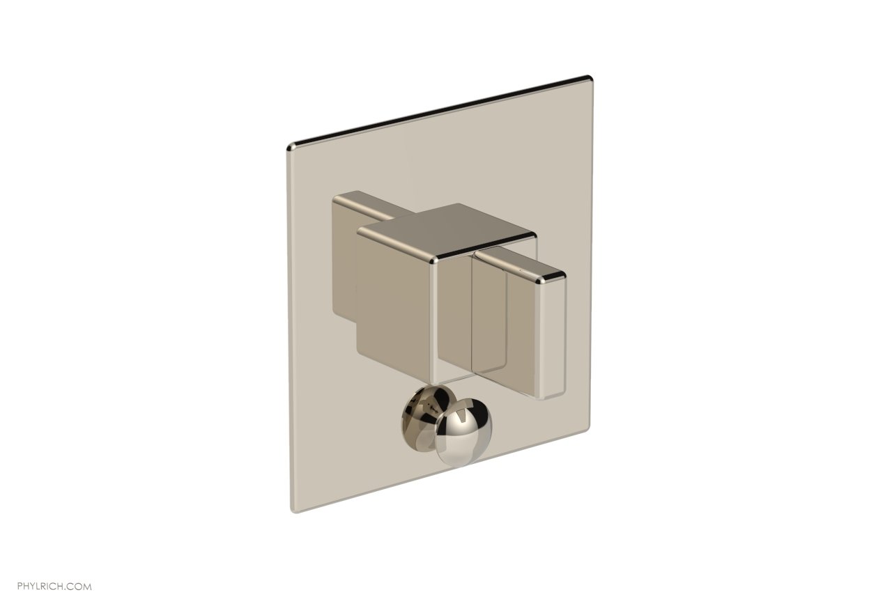 MIX Pressure Balance Shower Plate with Diverter and Handle Trim Set - Blade Handle 4-107