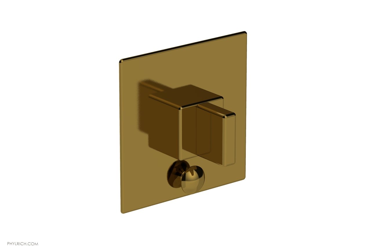 MIX Pressure Balance Shower Plate with Diverter and Handle Trim Set - Blade Handle 4-107