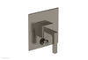 MIX Pressure Balance Shower Plate with Diverter and Handle Trim Set - Lever Handle 4-108