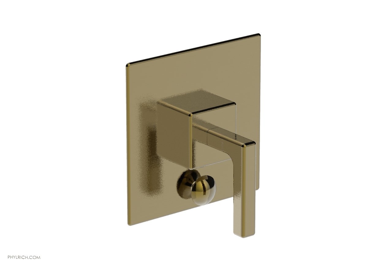 MIX Pressure Balance Shower Plate with Diverter and Handle Trim Set - Lever Handle 4-108