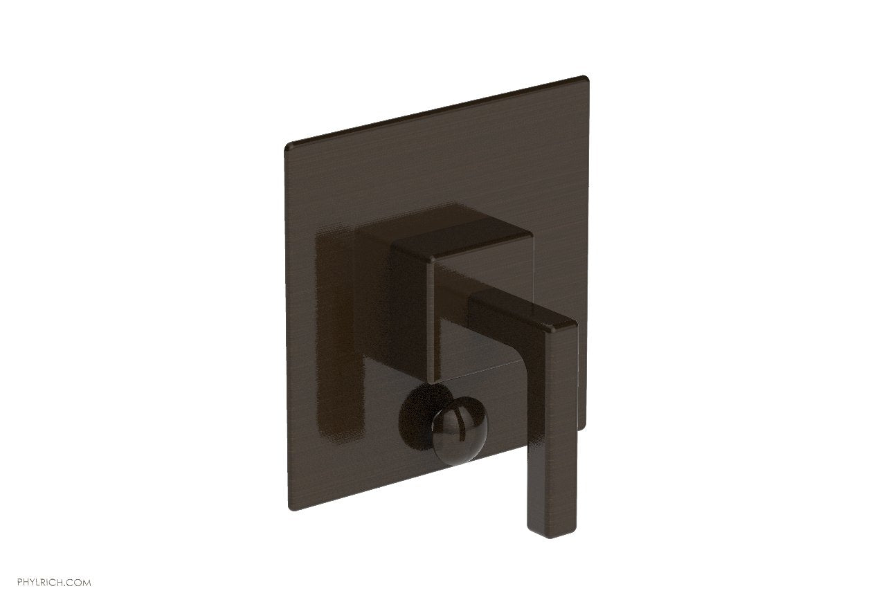 MIX Pressure Balance Shower Plate with Diverter and Handle Trim Set - Lever Handle 4-108