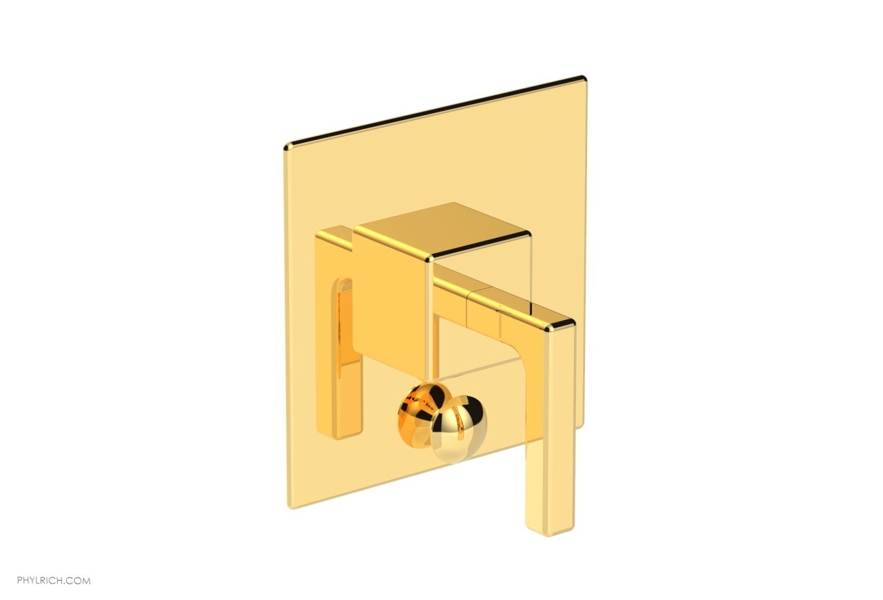 MIX Pressure Balance Shower Plate with Diverter and Handle Trim Set - Lever Handle 4-108