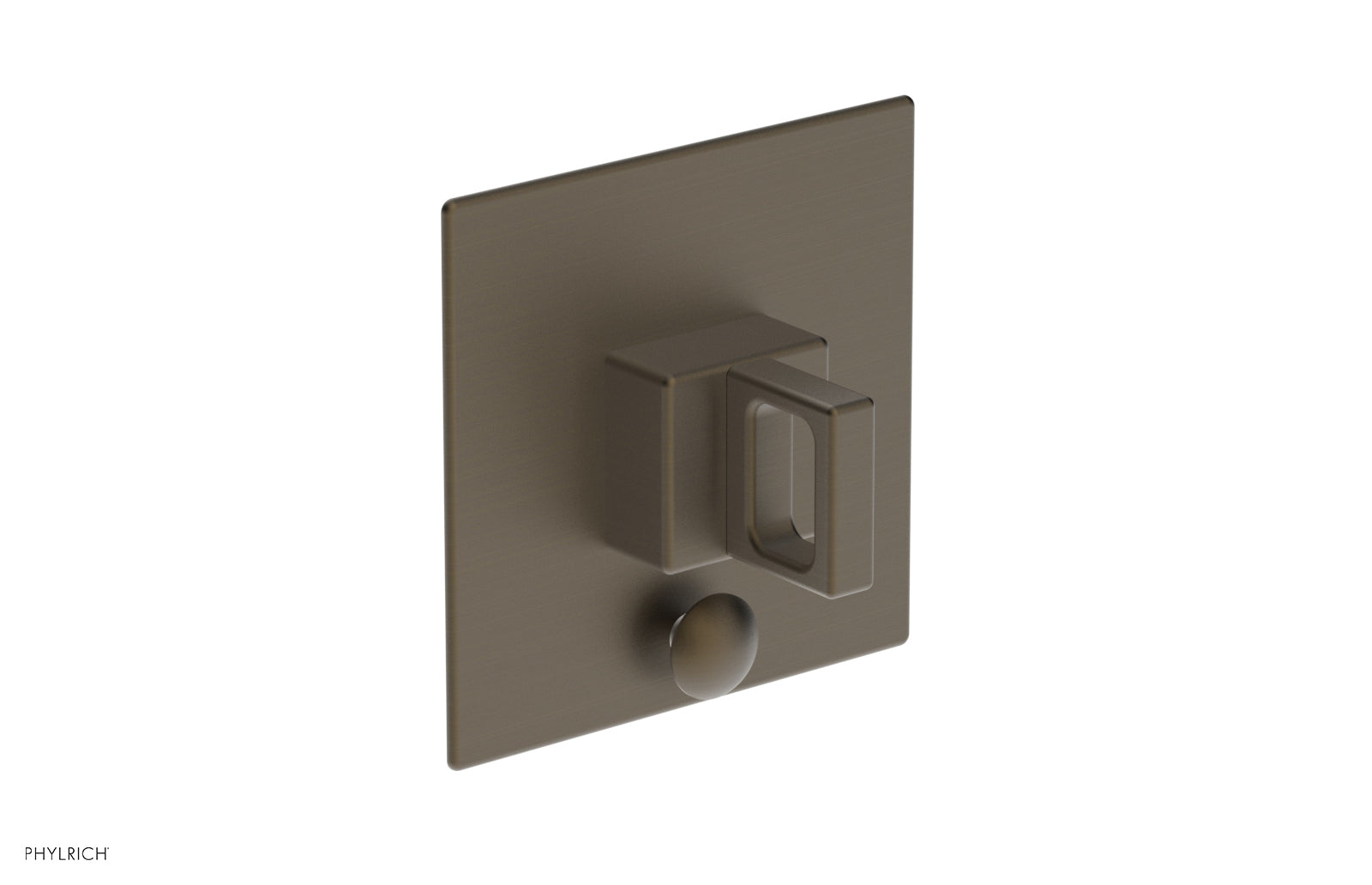 MIX Pressure Balance Shower Plate with Diverter and Handle Trim Set - Ring Handle 4-109