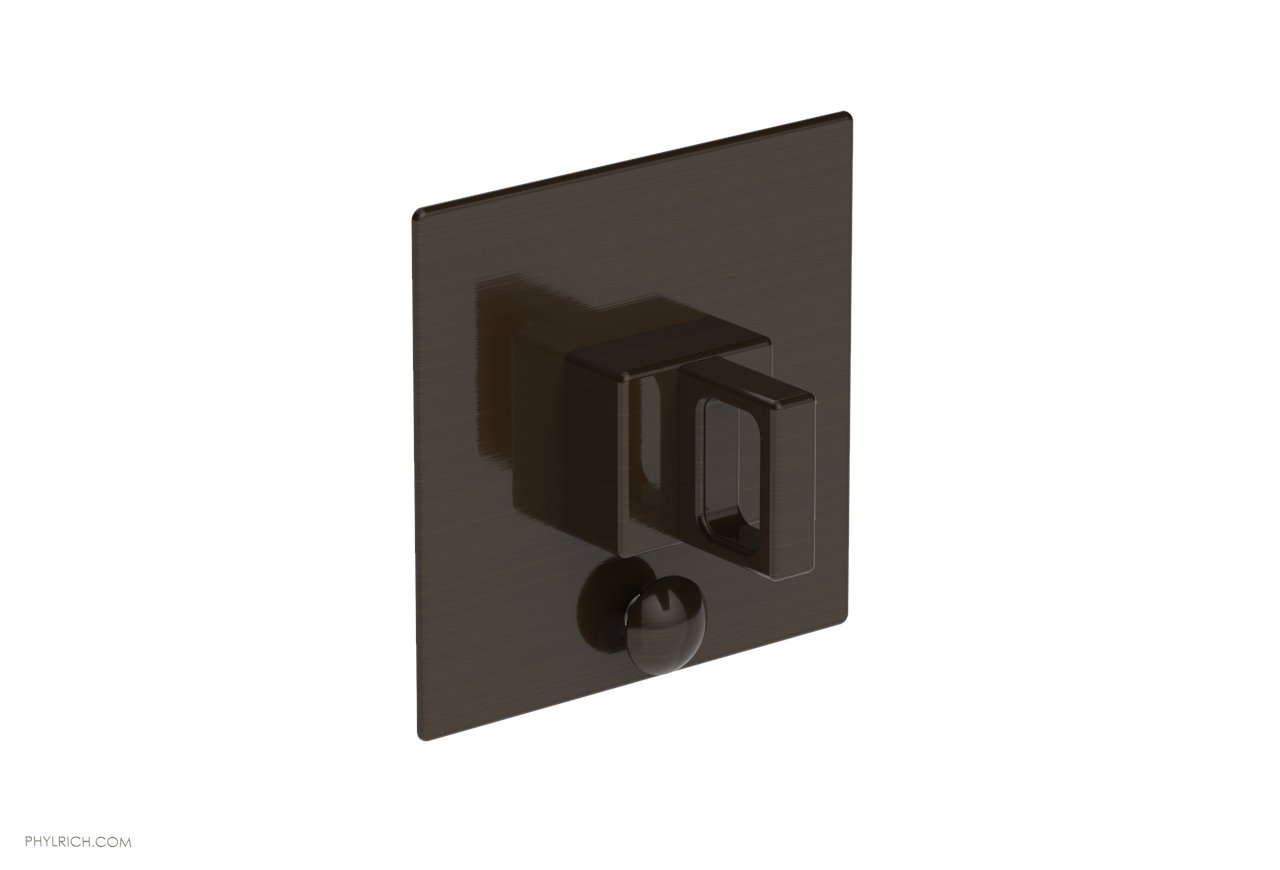 MIX Pressure Balance Shower Plate with Diverter and Handle Trim Set - Ring Handle 4-109