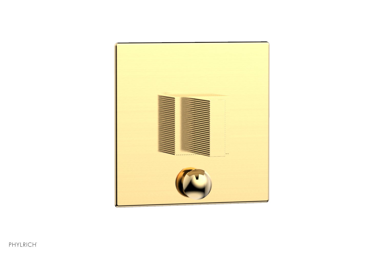 STRIA Pressure Balance Shower Plate with Diverter and Handle Trim Set 4-119