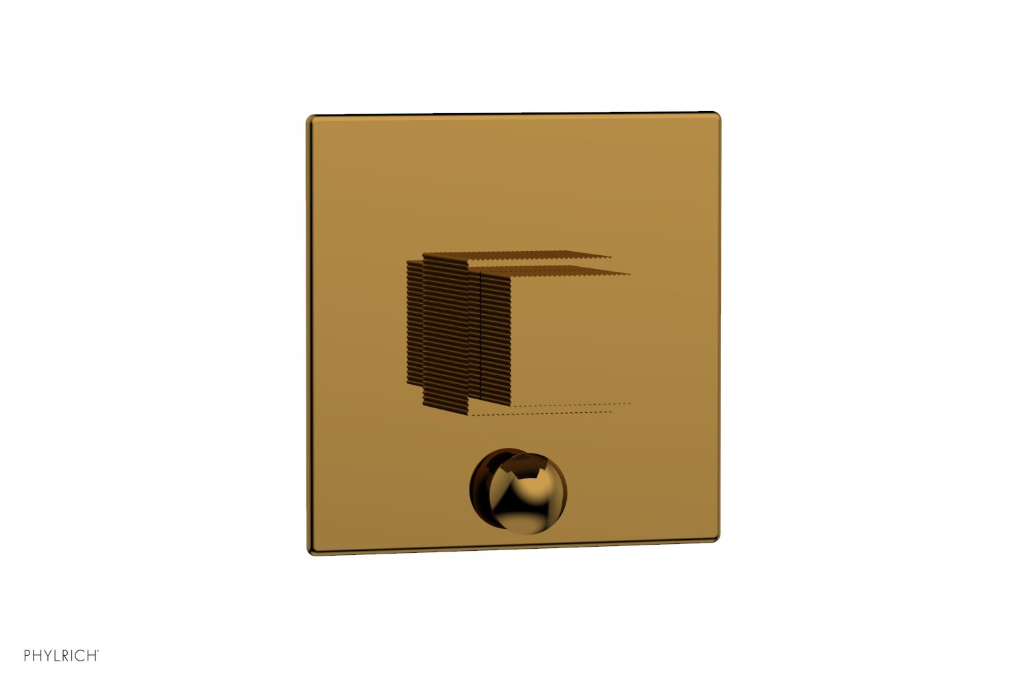 STRIA Pressure Balance Shower Plate with Diverter and Handle Trim Set 4-121