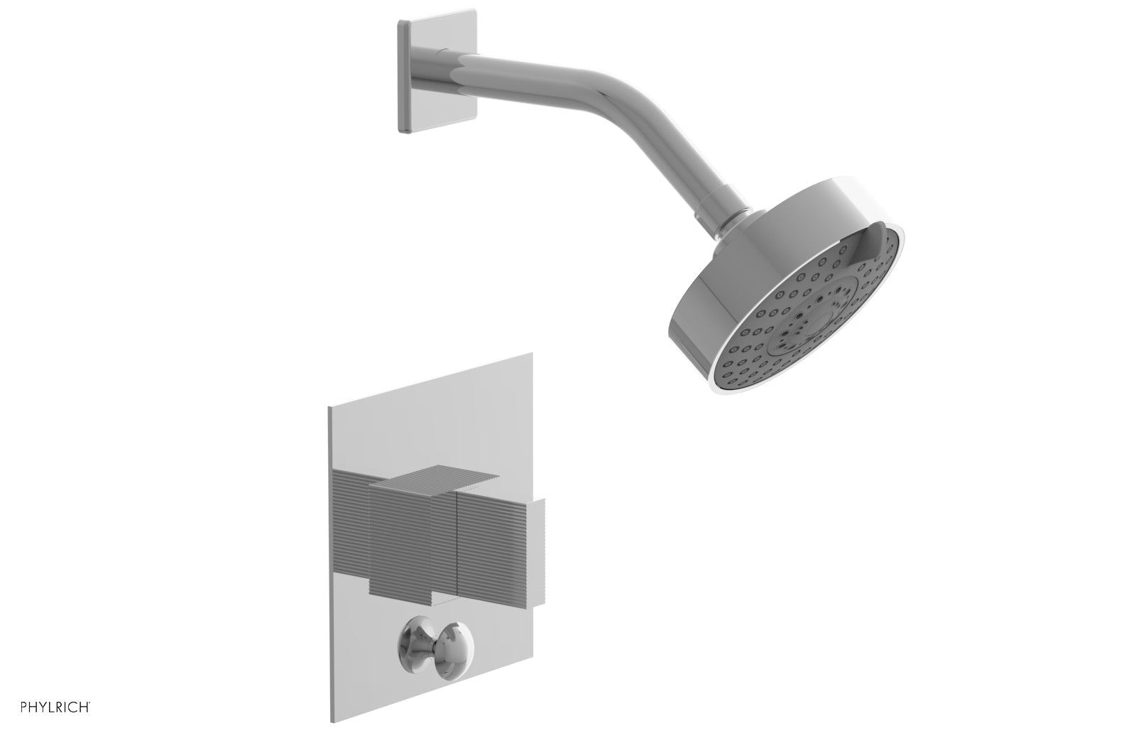 STRIA Pressure Balance Shower and Diverter Set (Less Spout) 4-146