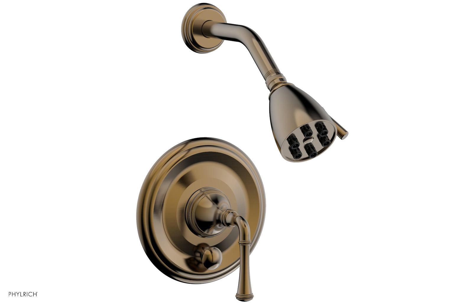 COINED Pressure Balance Shower and Diverter Set (Less Spout), Lever Handle 4-150