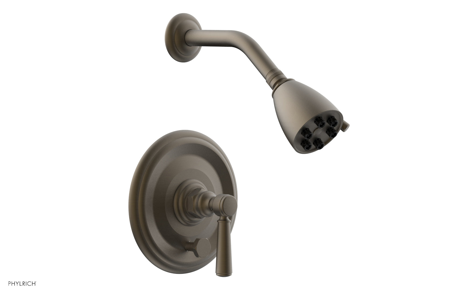 HEX TRADITIONAL Pressure Balance Shower and Diverter Set (Less Spout) 4-152