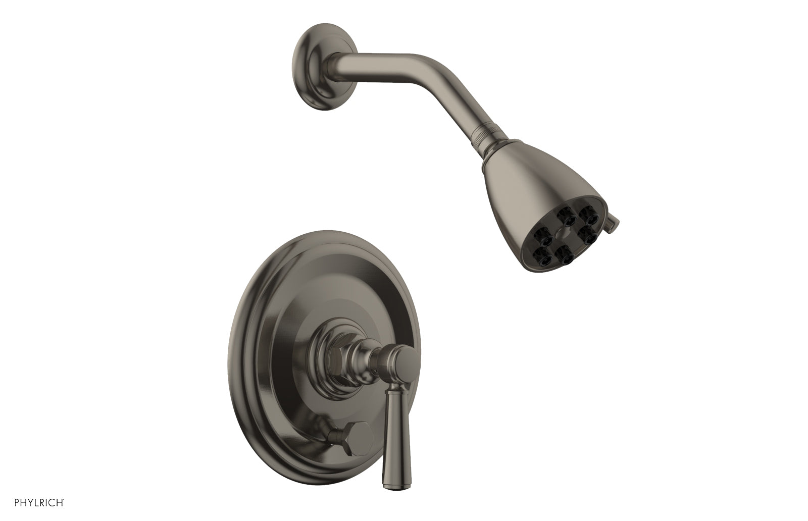 HEX TRADITIONAL Pressure Balance Shower and Diverter Set (Less Spout) 4-152