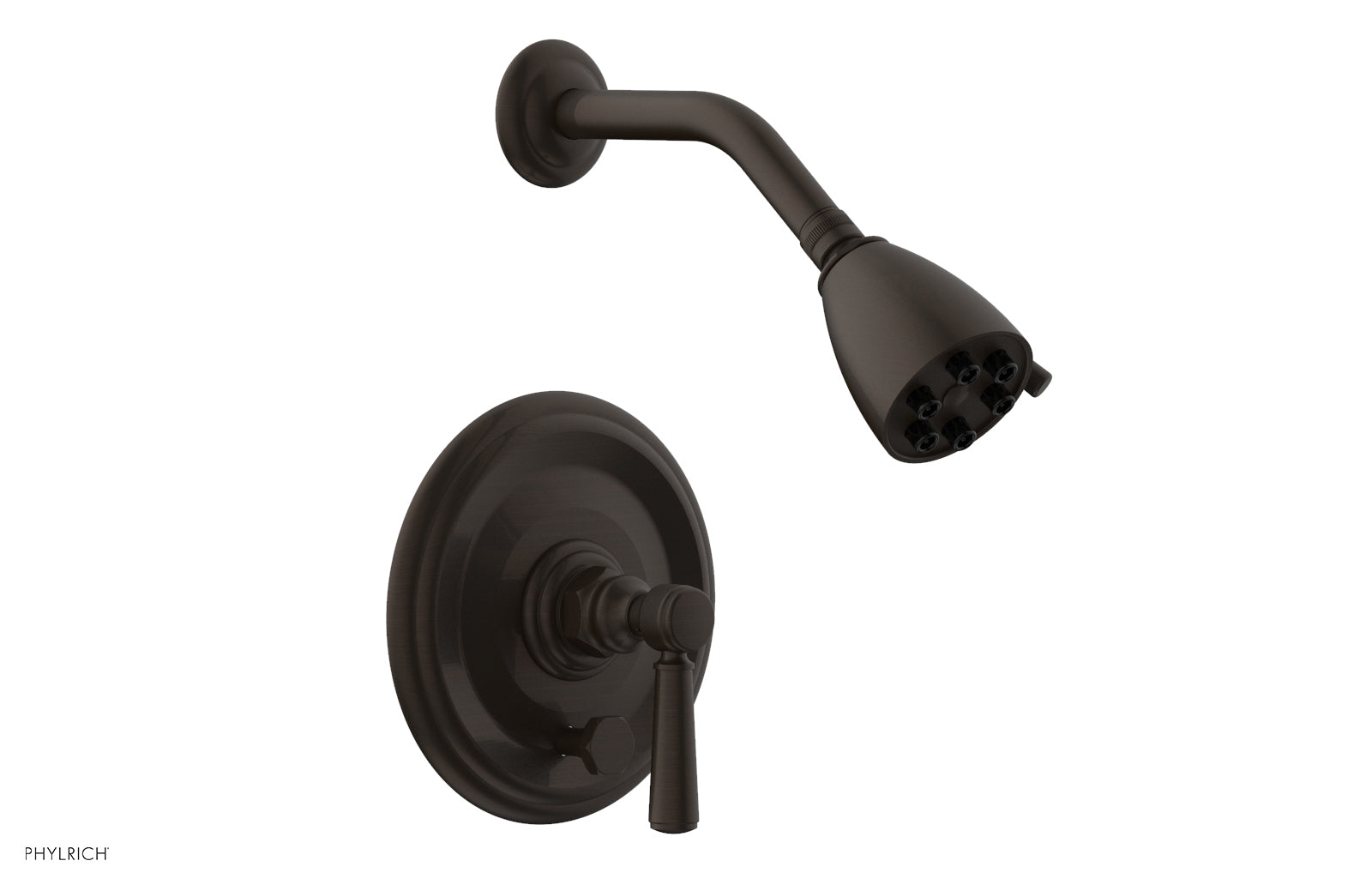 HEX TRADITIONAL Pressure Balance Shower and Diverter Set (Less Spout) 4-152
