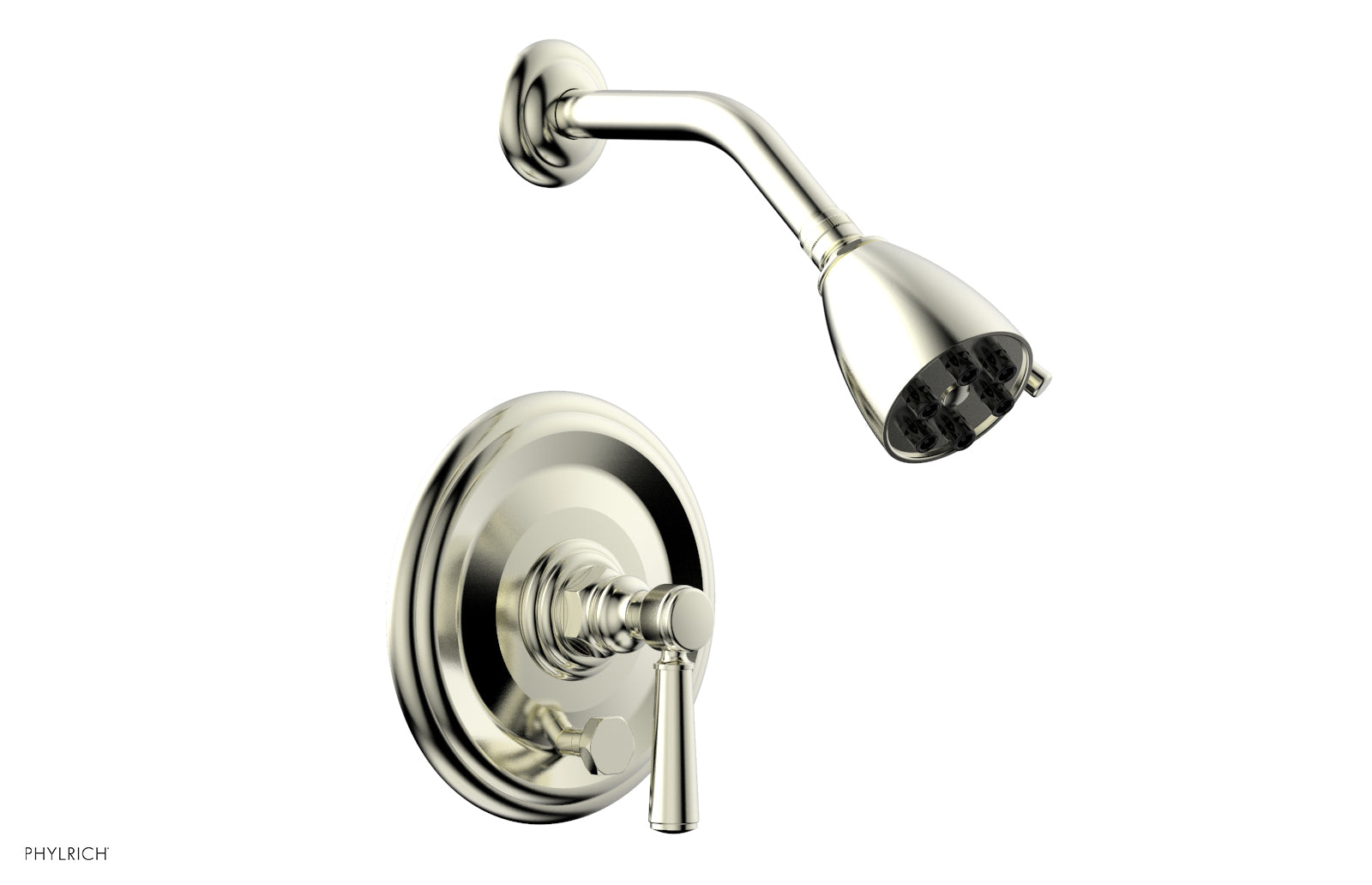 HEX TRADITIONAL Pressure Balance Shower and Diverter Set (Less