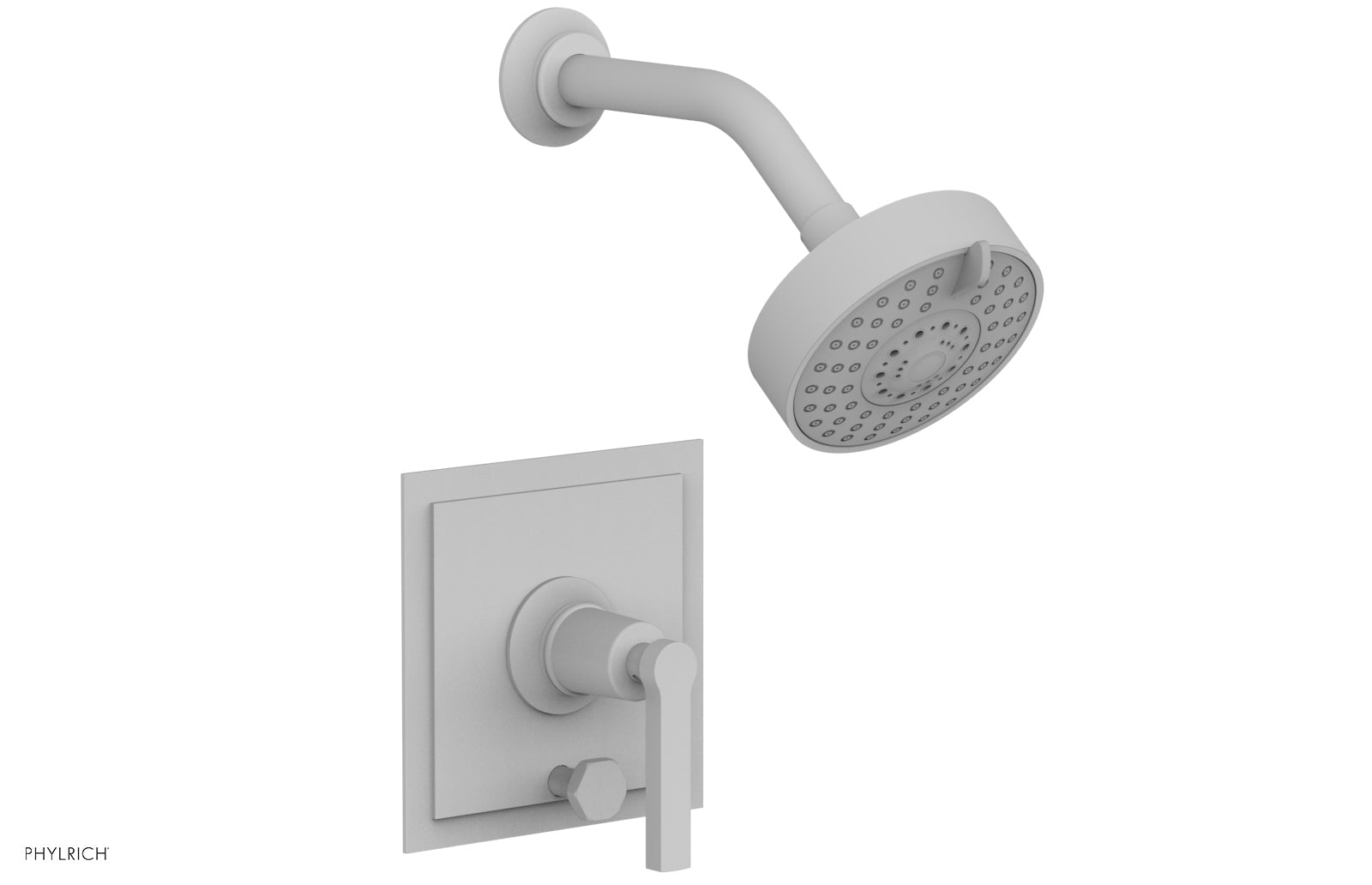 HEX MODERN Pressure Balance Shower and Diverter Set Lever Handle (Less Spout) 4-154