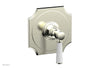 HENRI 1/2" Mini Thermostatic Shower Trim - Satin White Handle 4-158