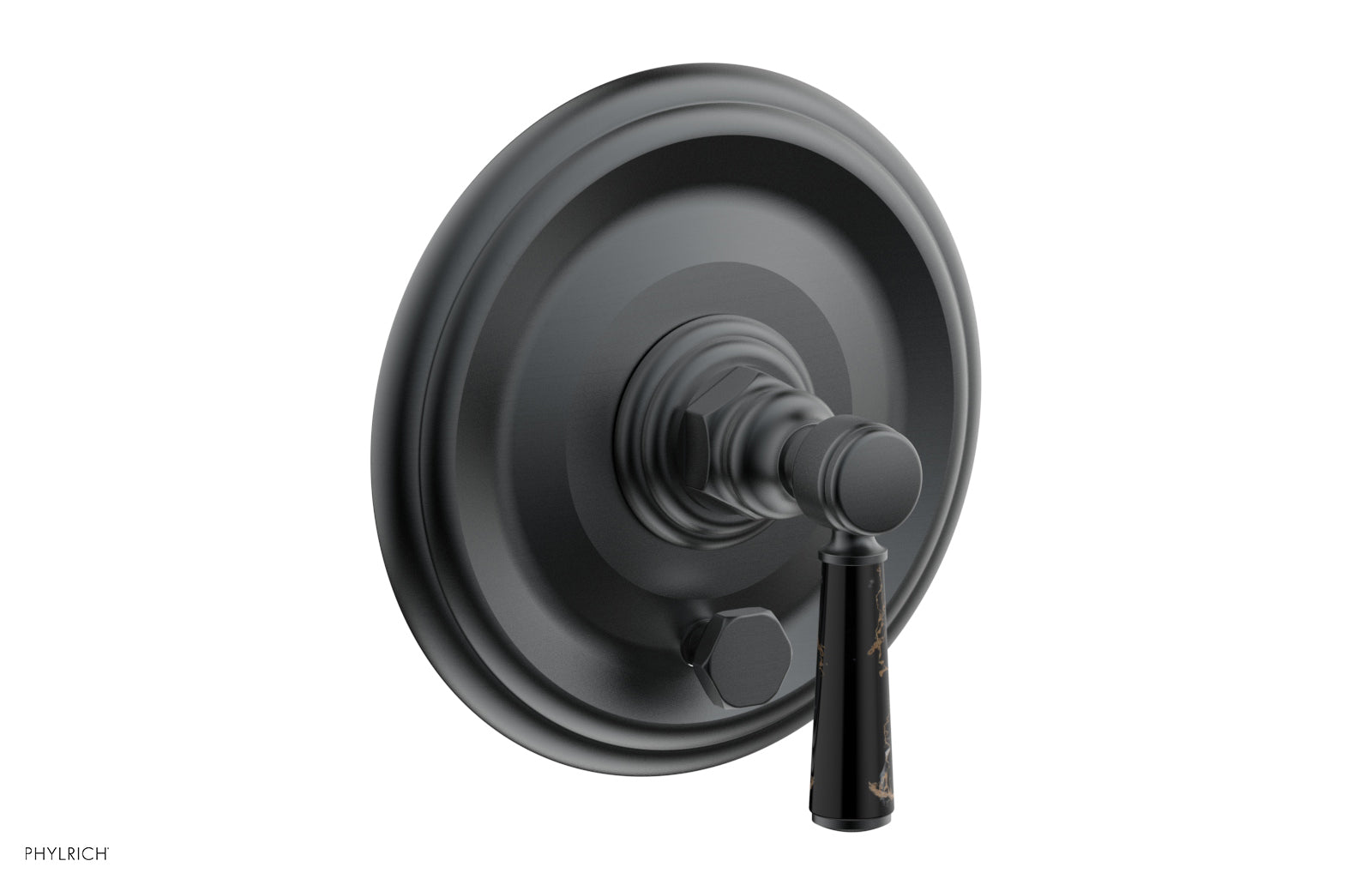 HEX TRADITIONAL Pressure Balance Shower Plate with Diverter and Handle Trim Set 4-164