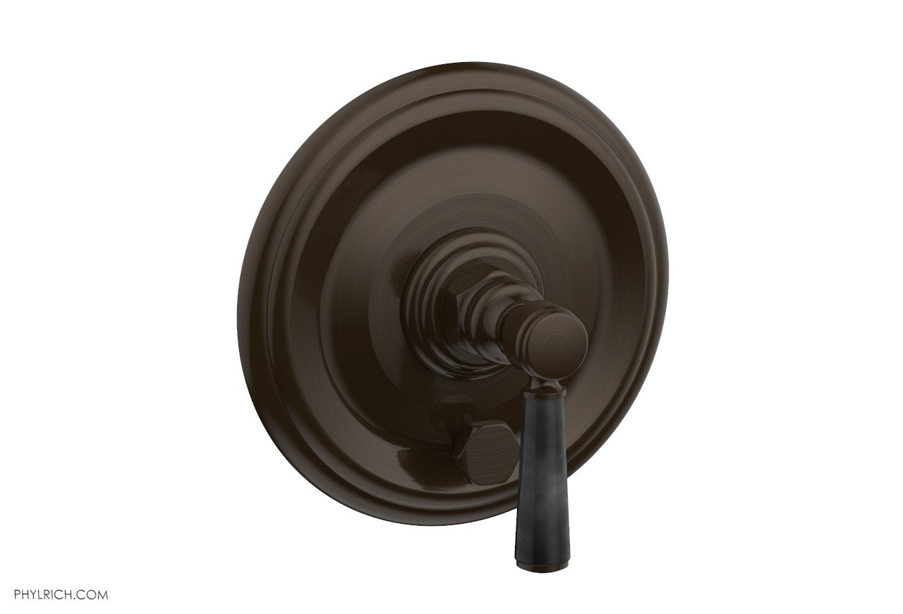 HEX TRADITIONAL Pressure Balance Shower Plate with Diverter and Handle Trim Set 4-164